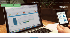 Desktop Screenshot of facnote.com