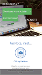 Mobile Screenshot of facnote.com
