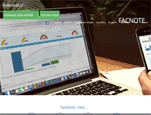 Tablet Screenshot of facnote.com